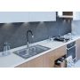 Kuchinox Junak SQA013T zlewozmywak stalowy 64x48 cm zdj.4