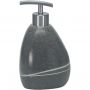 Kleine Wolke Stones 5080912854 dozownik do mydła 300 ml szary-satyna zdj.1