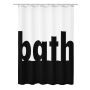 Kleine Wolke Bath 5959185305 zasłona prysznicowa 200x180 cm biała zdj.1