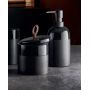 Kleine Wolke Deep 8681926854 dozownik do mydła 250 ml ceramiczny-czarny zdj.2