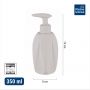 Kleine Wolke Trevi 8684289854 dozownik do mydła 250 ml ceramiczny-beżowy zdj.2