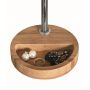 Kleine Wolke Timber 5884202886 lusterko kosmetyczne 17x30.5 cm okrągłe srebrny zdj.2