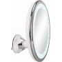 Kleine Wolke LED Mirror 8099127886 lusterko kosmetyczne 20x20 cm okrągłe z oświetleniem chrom zdj.1