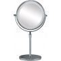 Kleine Wolke LED Mirror 8507124886 lusterko kosmetyczne 20.5x37 cm okrągłe z oświetleniem srebrny zdj.5