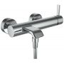 Laufen Meda HF506660100600 bateria wannowo-prysznicowa ścienna chrom zdj.1