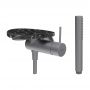 Laufen Ada HF506755506060 bateria prysznicowa podtynkowa z termostatem czarna zdj.1