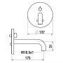 Laufen Twintronic HF707022423000 bateria umywalkowa podtynkowa elektroniczna stal zdj.2