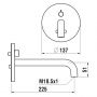 Laufen Twintronic HF707024423000 bateria umywalkowa podtynkowa elektroniczna stal zdj.2