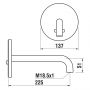 Laufen Twintronic HF707025423000 bateria umywalkowa podtynkowa elektroniczna stal zdj.2