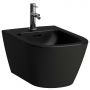 Laufen Meda H8301107163021 bidet wiszący czarny zdj.1