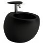 Laufen Il Bagno Alessi H8309717163041 bidet wiszący czarny zdj.1