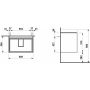 Laufen Base 2.0 H4112921082671 szafka 67x44.5x51.5 cm podumywalkowa wisząca dąb zdj.2