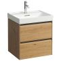 Laufen Meda H4215620112671 szafka 53.4x44.8x51.5 cm podumywalkowa wisząca dąb zdj.1
