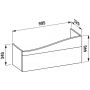 Laufen Il Bagno Alessi H4304210972691 szafka zdj.2