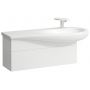 Laufen Il Bagno Alessi H4304310972601 szafka 99.5x32x34 cm podumywalkowa wisząca biały zdj.1