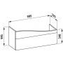Laufen Il Bagno Alessi H4304310972691 szafka zdj.2