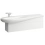 Laufen Il Bagno Alessi H4304510972601 szafka 135x32x34 cm podumywalkowa wisząca biały zdj.1