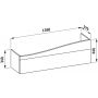Laufen Il Bagno Alessi H4304510972691 szafka zdj.2