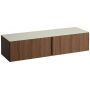 Laufen Il Bagno Alessi H4313300976301 szafka z blatem 160x50x37 cm podumywalkowa wisząca zdj.1