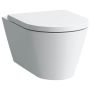Laufen Kartell H820337A000001 miska wc wisząca bez kołnierza biały połysk zdj.1