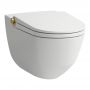 Laufen Cleanet Riva H8206914010001 toaleta myjąca wisząca bez kołnierza biała zdj.1