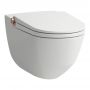 Laufen Cleanet Riva H8206914030001 toaleta myjąca wisząca bez kołnierza biała zdj.1
