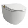 Laufen Cleanet Riva H8206917630001 toaleta myjąca wisząca bez kołnierza biała zdj.1