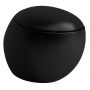 Laufen Il Bagno Alessi H8209717160001 miska wc wisząca bez kołnierza czarny mat zdj.1