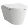 Laufen Kartell H8213314000001 miska wc wisząca bez kołnierza biały połysk zdj.1