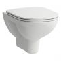 Laufen Pro B H8669510000001 zestaw miska + deska wolnoopadająca wisząca bez kołnierza biały połysk zdj.1