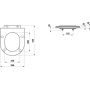 Laufen Pro X H8918647160001 nakładka sedesowa czarna zdj.2
