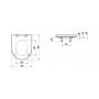 Laufen Pro Liberty H8989503000001 deska sedesowa dla niepełnosprawnych biała zdj.2
