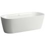 Laufen Meda H2201120000001 wanna wolnostojąca 180x80 cm owalna biała zdj.1