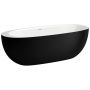 Laufen Il Bagno Alessi H2209720650001 wanna wolnostojąca 185x80 cm owalna dwukolorowa zdj.1