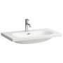 Laufen Lua H8100874001041 umywalka 80x46 cm prostokątna ścienna biała zdj.1