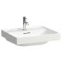 Laufen Meda H8101124001091 umywalka 55x46 cm prostokątna ścienna-meblowa biała zdj.1