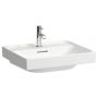 Laufen Meda H8101127571041 umywalka 55x46 cm prostokątna ścienna-meblowa biała zdj.1