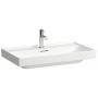 Laufen Meda H8101177571041 umywalka 80x46 cm prostokątna ścienna-meblowa biała zdj.1