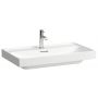 Laufen Meda H8101177571091 umywalka 80x46 cm prostokątna ścienna-meblowa biała zdj.1