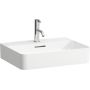 Laufen Val H8102820001091 umywalka 55x42 cm prostokątna biała zdj.1