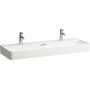 Laufen Val H8102894001071 umywalka 120x42 cm prostokątna ścienna biała zdj.1