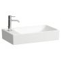 Laufen Meda H8121137571051 umywalka 60x35 cm prostokątna nablatowa biała zdj.1