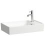Laufen Meda H8121137571141 umywalka 60x35 cm prostokątna nablatowa biała zdj.1