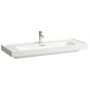 Laufen Meda H8141110001091 umywalka 120x46 cm prostokątna ścienna-meblowa biała zdj.1