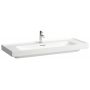 Laufen Meda H8141114001041 umywalka 120x46 cm prostokątna ścienna-meblowa biała zdj.1