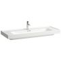 Laufen Meda H8141117571091 umywalka 120x46 cm prostokątna ścienna-meblowa biała zdj.1