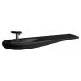 Laufen Il Bagno Alessi H8149717161041 umywalka 160x50 cm ścienna-meblowa czarna zdj.1