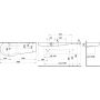 Laufen Il Bagno Alessi H8149717571041 umywalka 160x50 cm ścienna-meblowa biała zdj.2