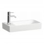 Laufen Meda H8151144001131 umywalka 46x23.5 cm prostokątna biała zdj.1
