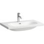 Laufen Lua H8160870001091 umywalka 80x46 cm prostokątna ścienna biała zdj.1
